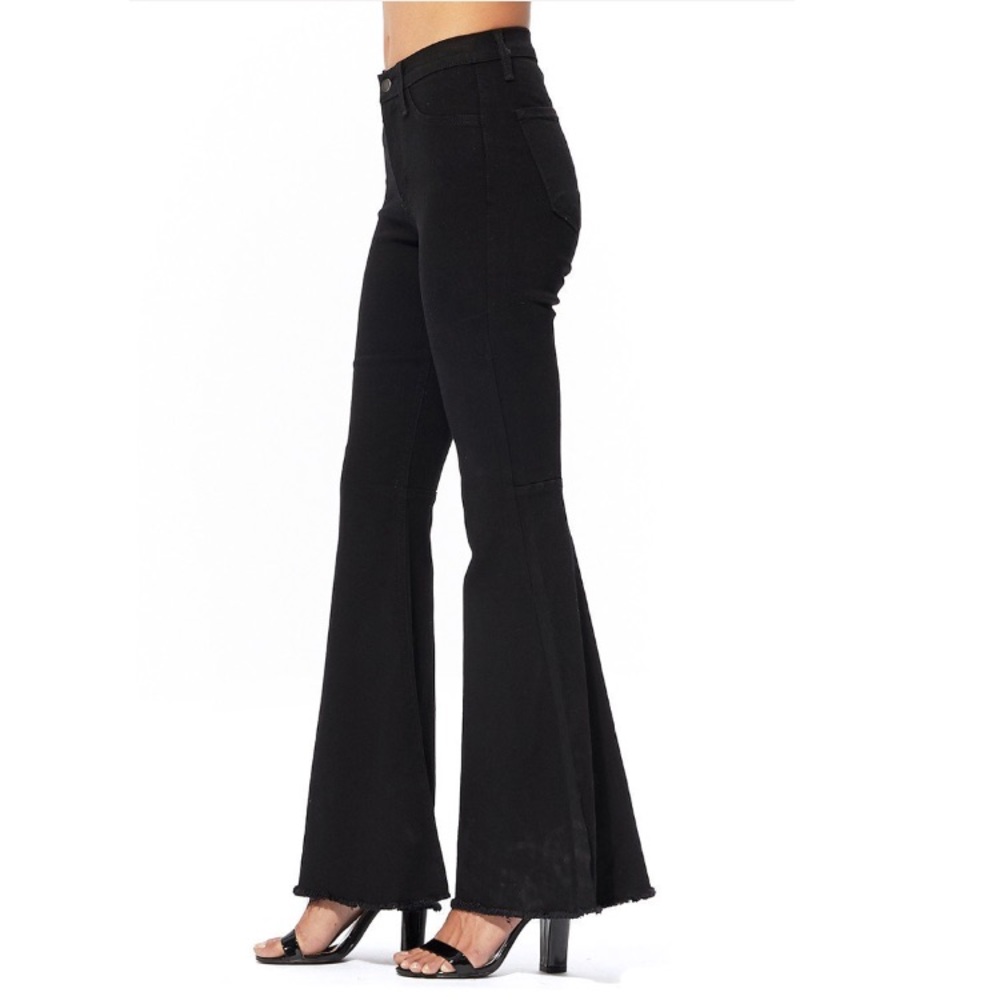 Judy Blue Black Flare Bell Bottom Jeans